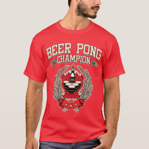 T-shirt Champion de puanteur de bière