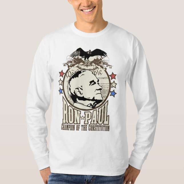 T-shirt Champion de Ron Paul de la constitution (Devant)