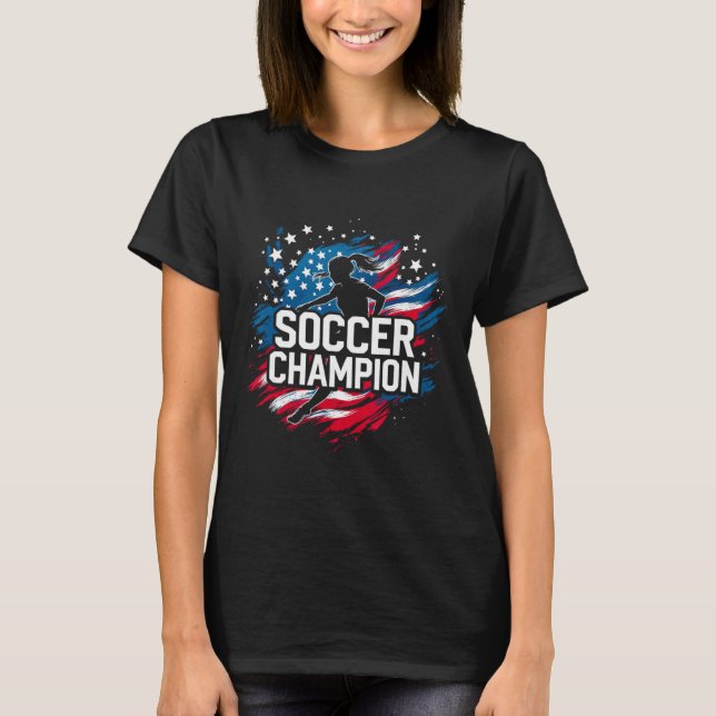 T-shirt Champion de soccer _1  (Devant)