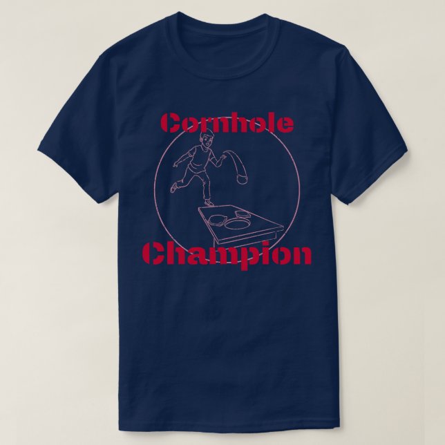 T-shirt Champion de trou de maïs (Design devant)