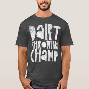 T-shirt Champion des fléchettes Dart - Champion des fléc