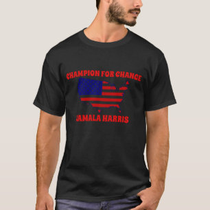 T-shirt Champion du changement Kamala Harris Election 2024