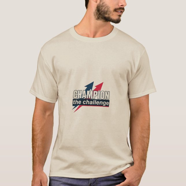 T-shirt Champion du Défi (Devant)