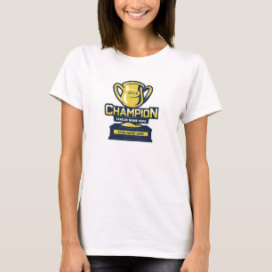 T-shirt Champion du football d'imaginaire