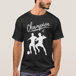 T-shirt Champion Du Football Le Joueur De Football