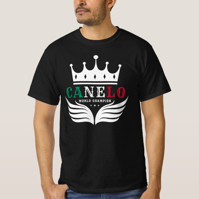 T-shirt Champion du Monde Canelo (Devant)
