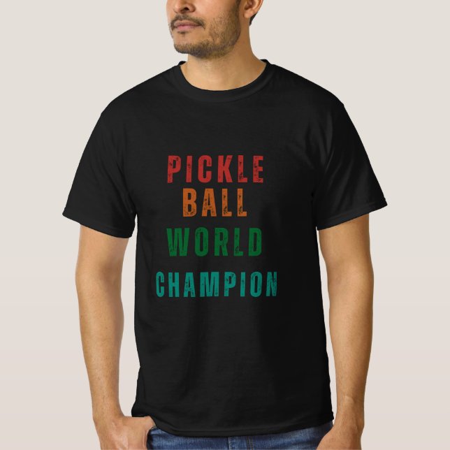 T-shirt Champion du monde de basket-ball (Devant)