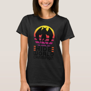 T-shirt champion du monde de cryptozoologie Mothman caché