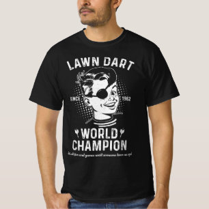 T-shirt Champion du monde de pelouse dart