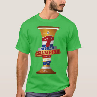 T-shirt Champion du Monde Max 3time