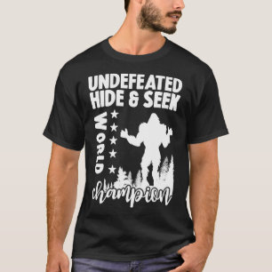 T-shirt Champion du Monde Retro Hide Seek