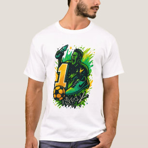 T-shirt Champion Energy Soccer Tee - Bold Graffiti Style