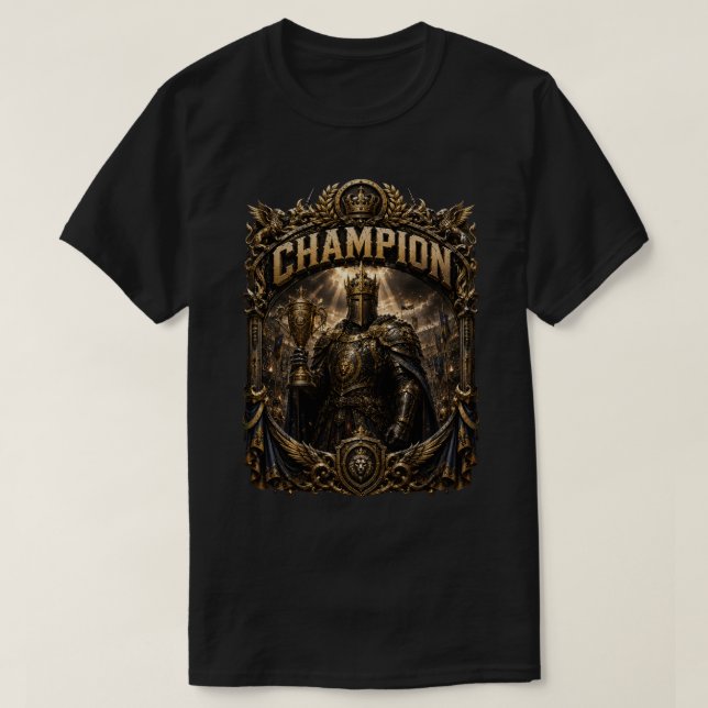 T-Shirt Champion Guerrier Elite (Design devant)