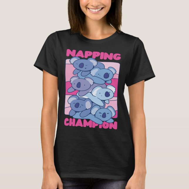 T-shirt Champion Koala Napping (Devant)