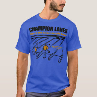 T-shirt Champion Lanes - Garden Grove, Californie - Vintag