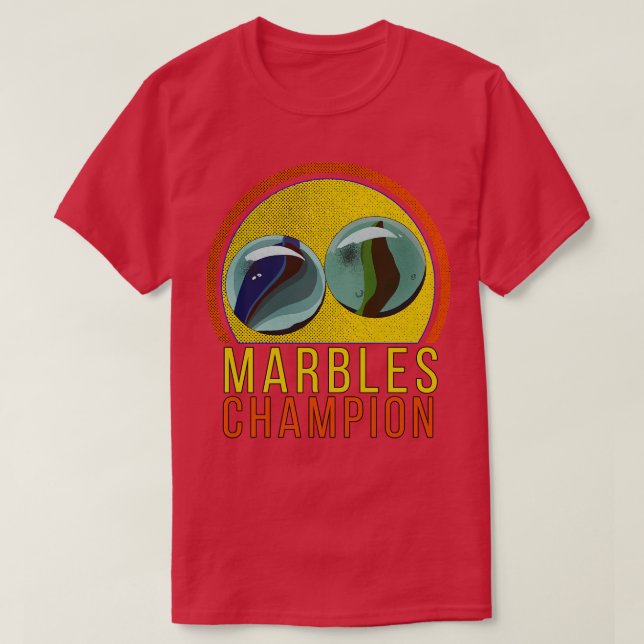 T-shirt Champion Marbles (Design devant)