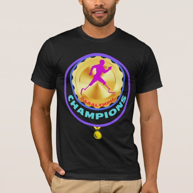 T-shirt Champion paralympique (Devant)