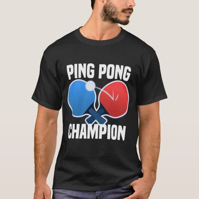 T-shirt Champion Ping Pong  (Devant)