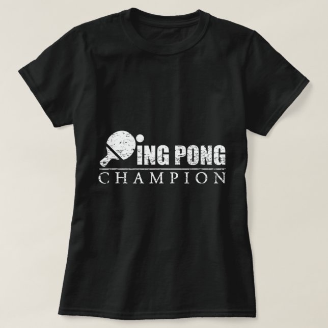 T-shirt Champion Ping Pong (Design devant)