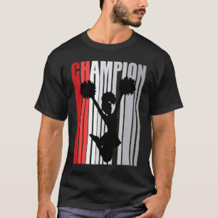 T-shirt Champion Rouge De La Compétition D'Anniversaire Ch