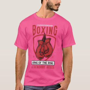 T-shirt Championnat Boxing King Of The Ring Legendary Box