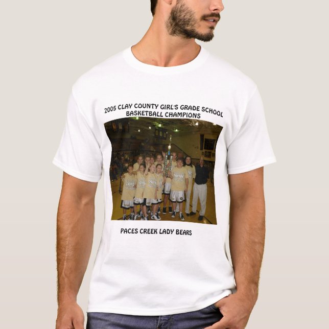 T-SHIRT CHAMPIONNAT DE BASKET-BALL (Devant)