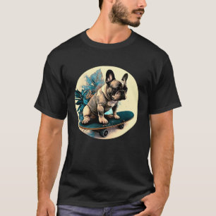T-shirt Championnat de France de skateboard Skateboard Chi