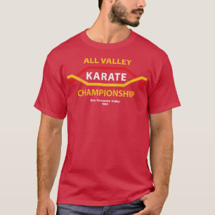 T-shirt Championnat de karaté de la vallée 1984 vintage 1