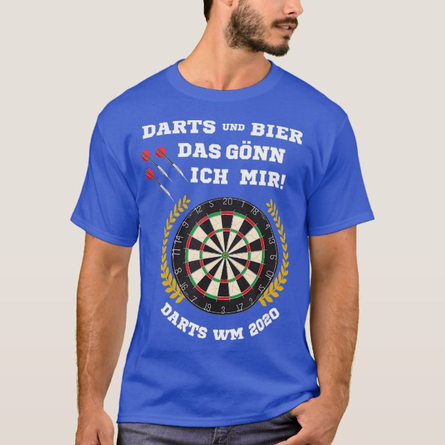 T-shirt Championnat du monde des fléchettes 2020 (Devant)