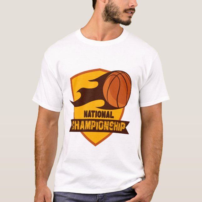 T-shirt Championnat national de basket-ball 2023 (Devant)