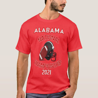 T-shirt championnat national de l'alabama 2021 pour hommes