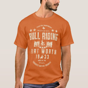 T-shirt Championnat Pro de Teas Mechanical Bull Riding Est