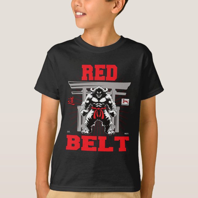 T-shirt Championnat Red Belt En Vue ! (Devant)