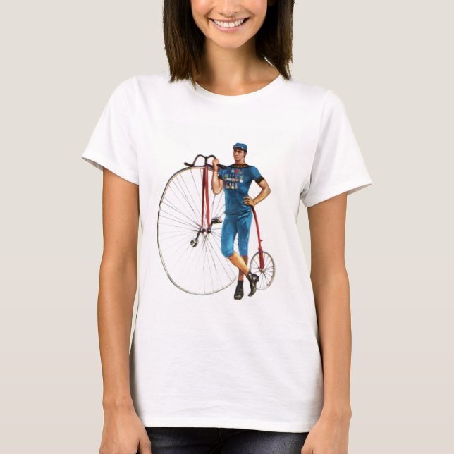 T-shirt Championnat vintage de vélo (Devant)