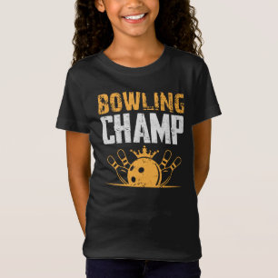T-Shirt Championnat vintage Retro de Bowling Champ Sport