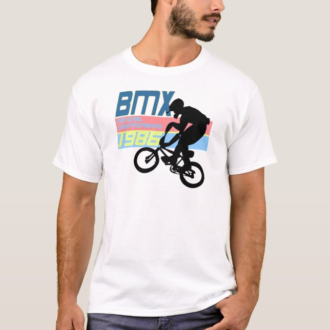 T-shirt Championnats BMX 1986 (Devant)