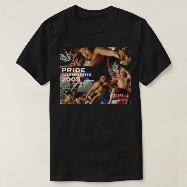 T-shirt Championnats de lutte de fierté Bushido 9 Hommage  (Design devant)