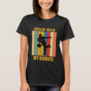 T-shirt Championnats vintages de football avec mes Hommes