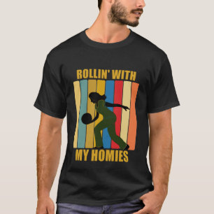 T-shirt Championnats vintages de football avec mes Hommes