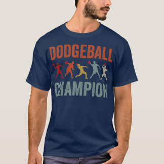 T-shirt Championne de Dodgeball de Gaga Ball Dodgeball Jou