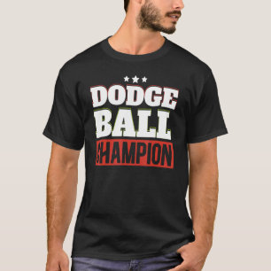 T-shirt Championne de Dodgeball Dodgeballer Sport Dodgebal