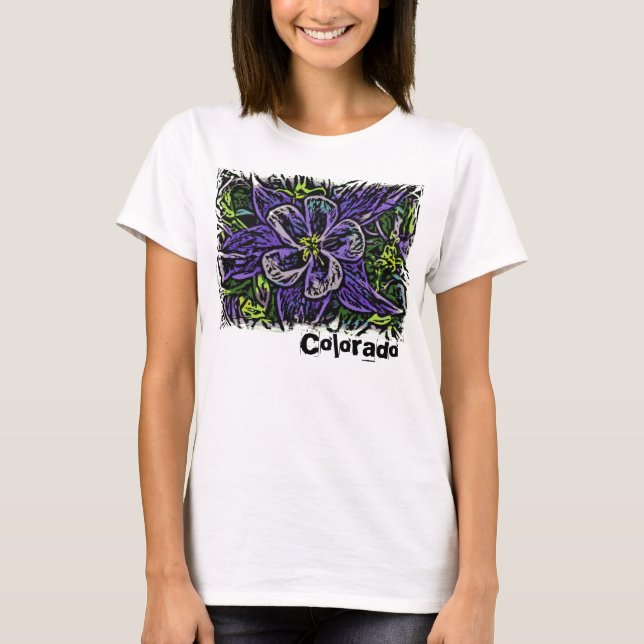 T-shirt Championne du Colorado (Devant)