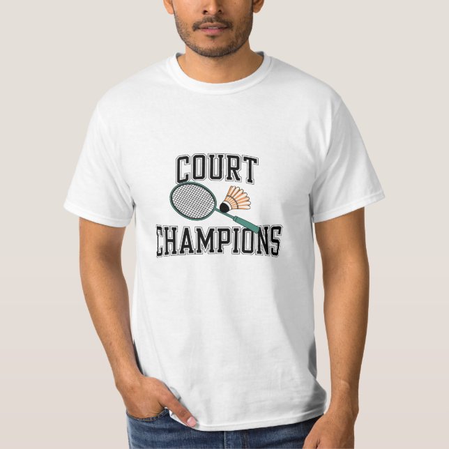 T-shirt Champions de cour (Devant)