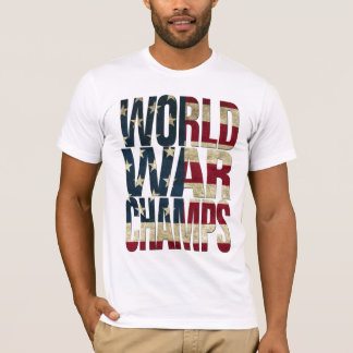 T-shirt Champions de guerre mondiale - drapeau des