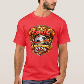 T-shirt Champions d'Espagne 2026