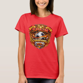 T-shirt Champions d'Espagne 2026