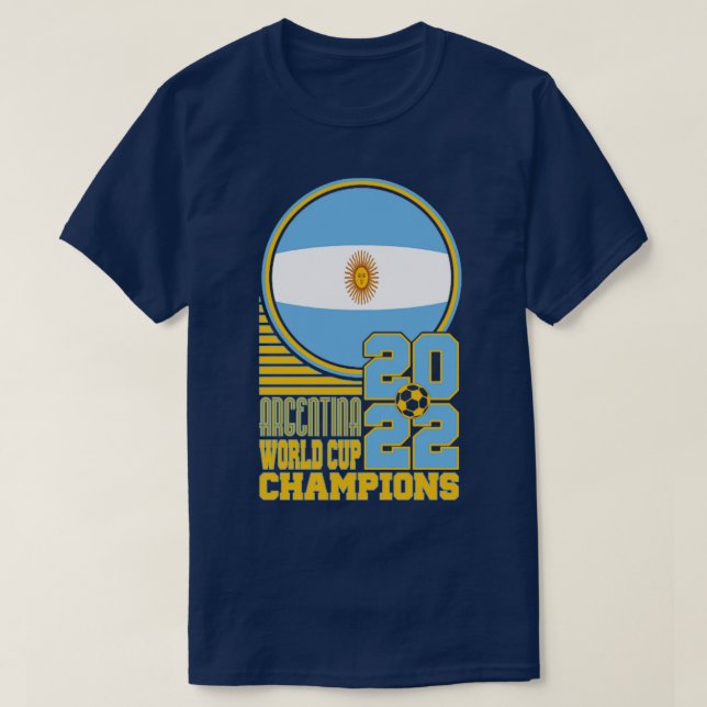 T-shirt Champions du Monde d'Argentine 2022 (Design devant)