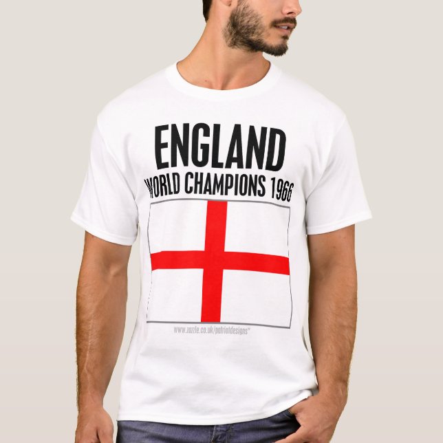 T-shirt Champions du monde de l'Angleterre (Devant)