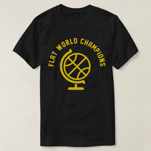 T-shirt Champions du monde plat (Design devant)
