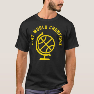 T-shirt Champions du monde plat